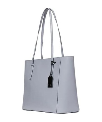 Schuyler Medium Leather Tote Shoulder Bag in Brushed Steel $86.26 Totes