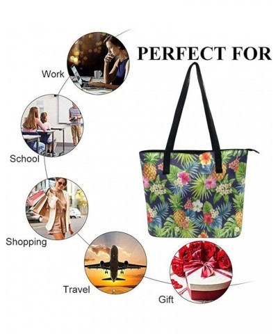 Large Tote Bag Fashion Portable Handbags With Zipper For Women And Men Color628 $17.04 Totes