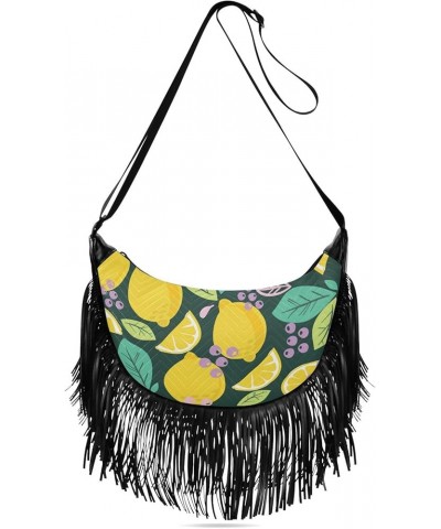 Women Fringe Tassel Cross Body Bag Leisure Shoulder Bag Color206 $15.38 Crossbody Bags