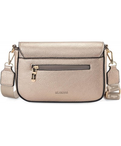 Small Crossbody Purses for Women Trendy Shoulder Handbags Gold $10.75 Crossbody Bags