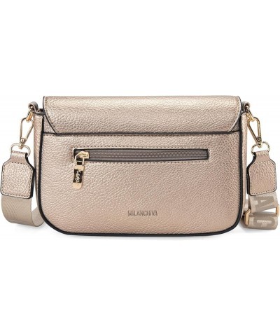 Small Crossbody Purses for Women Trendy Shoulder Handbags Gold $10.75 Crossbody Bags