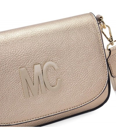 Small Crossbody Purses for Women Trendy Shoulder Handbags Gold $10.75 Crossbody Bags