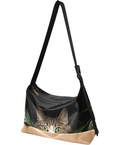 Box Cat Tote Bag for Women Large Hobo Bags Crossbody Purse Shoulder Bags with Adjustable Strap for School Girl $14.85 Totes