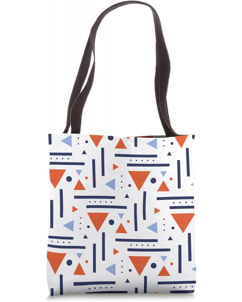 Tote bag in abstract pattern design Tote Bag $14.72 Totes