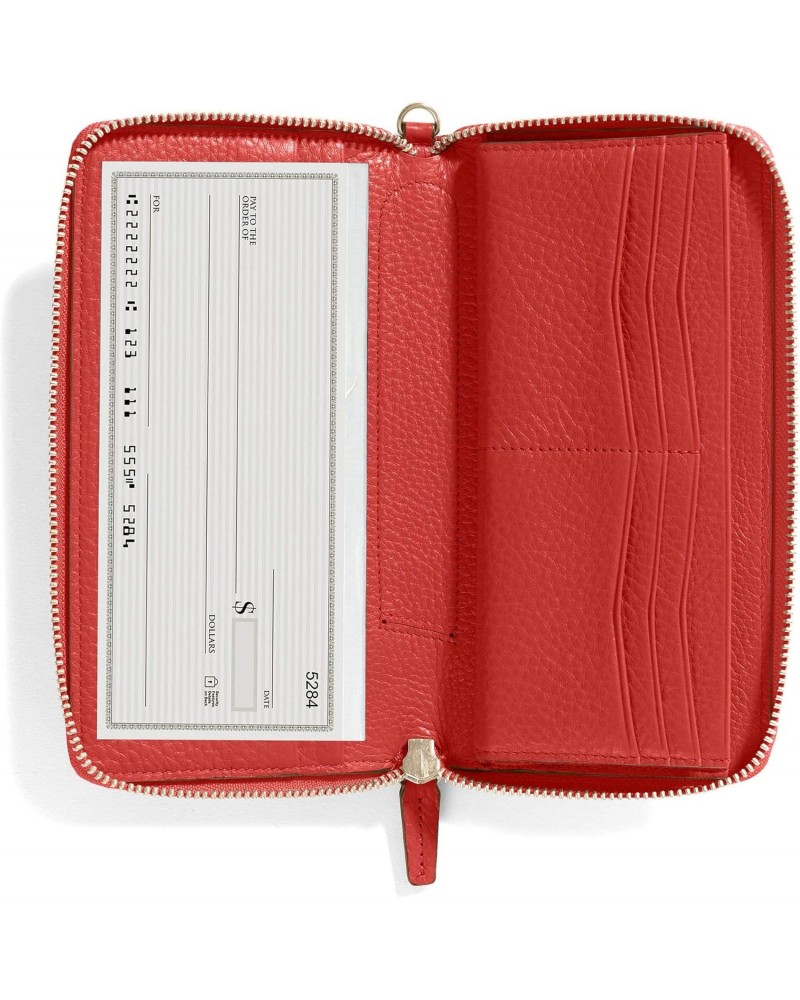 Scarlet Windsor Checkbook Wallet $49.60 Wallets