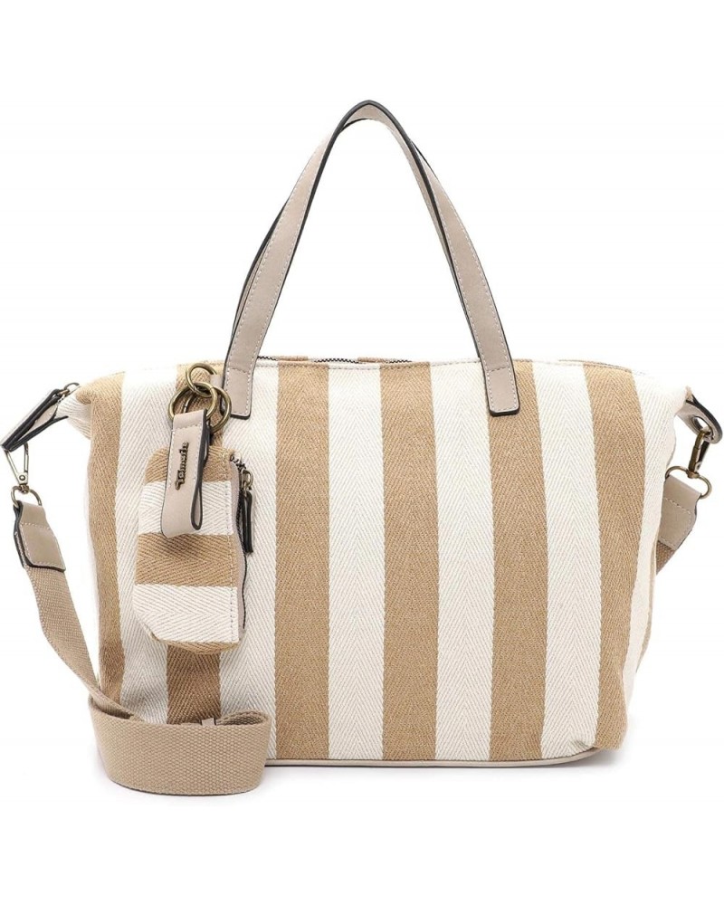 Lou Bowling Bag 32152 Women Handbags Stripes Sand 420 $26.20 Handbags