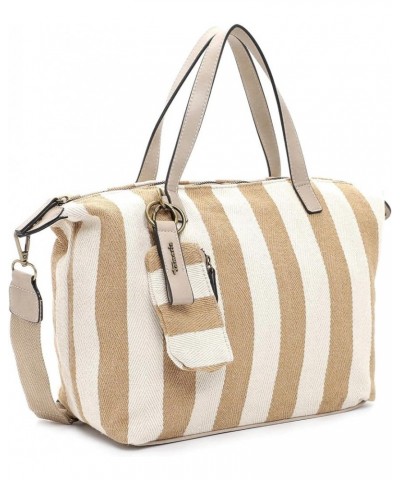 Lou Bowling Bag 32152 Women Handbags Stripes Sand 420 $26.20 Handbags