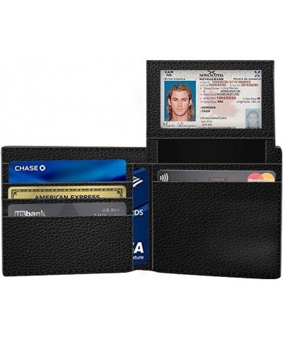 Unique Desige Pattern - Baseball Pattern, Slim Front Pocket Wallet Billfold RFID Blocking $11.67 Wallets