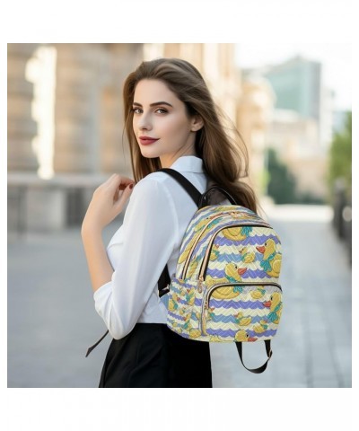 Women Backpack Purse Little Ducks Fashion Shoulder Bags Travel Backpack Small Daypacks M Medium $11.70 Backpacks