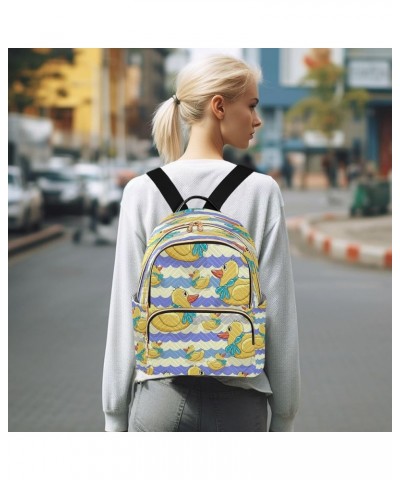 Women Backpack Purse Little Ducks Fashion Shoulder Bags Travel Backpack Small Daypacks M Medium $11.70 Backpacks