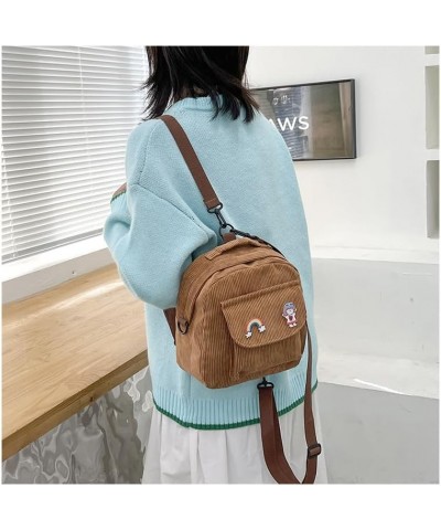 Small Backpack Purse for Women Womens Backpack Purse for Women Mini Backpack Purse Aesthetic Purse (Khaki) Brown $11.25 Backp...