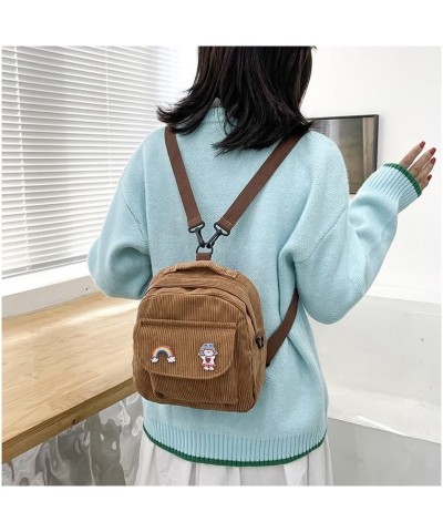 Small Backpack Purse for Women Womens Backpack Purse for Women Mini Backpack Purse Aesthetic Purse (Khaki) Brown $11.25 Backp...