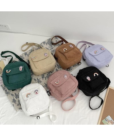 Small Backpack Purse for Women Womens Backpack Purse for Women Mini Backpack Purse Aesthetic Purse (Khaki) Brown $11.25 Backp...