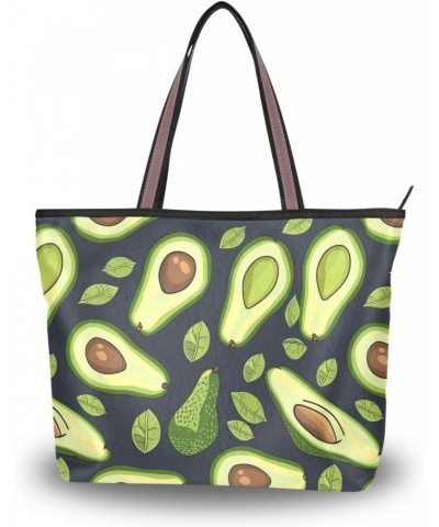 Women Tote Bags Green Avocado Top Handle Satchel Handbags Shoulder Bag for Shopping 20855369 $9.45 Totes