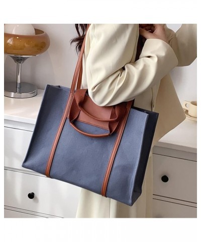 Medium Canvas Tote Bag with Zipper for Women Top Handle Tote Crossbody Bag Casual Satchel Handbags Work Bag (White-A) Gray $1...