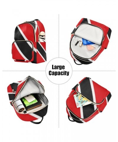 Patriot Women Backpack Flag Of Trinidad and Tobago Anti-Theft Travel Backpack with Luggage Belt Lightweight Handbag Lady Purs...