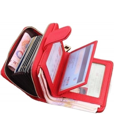 Wallet Women/Men Ladies Purse Woman/Male Credit Card Holder Wallet Case Money Bag (Color : Type B Black) Type B Gray $43.67 W...