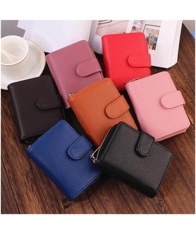 Wallet Women/Men Ladies Purse Woman/Male Credit Card Holder Wallet Case Money Bag (Color : Type B Black) Type B Gray $43.67 W...