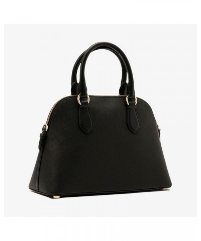 Veronica Medium Logo Dome Satchel Black/Gold $60.80 Satchels