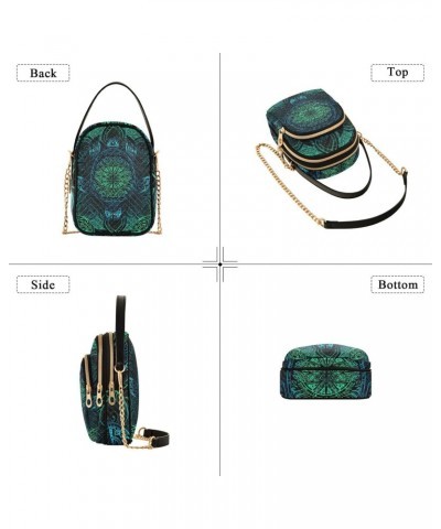 Small Crossbody Bags for Women Trendy Sea Turtlelotuses Mandala Boho Travel Sling Bag Women's Crossbody Handbags Satchel Bags...