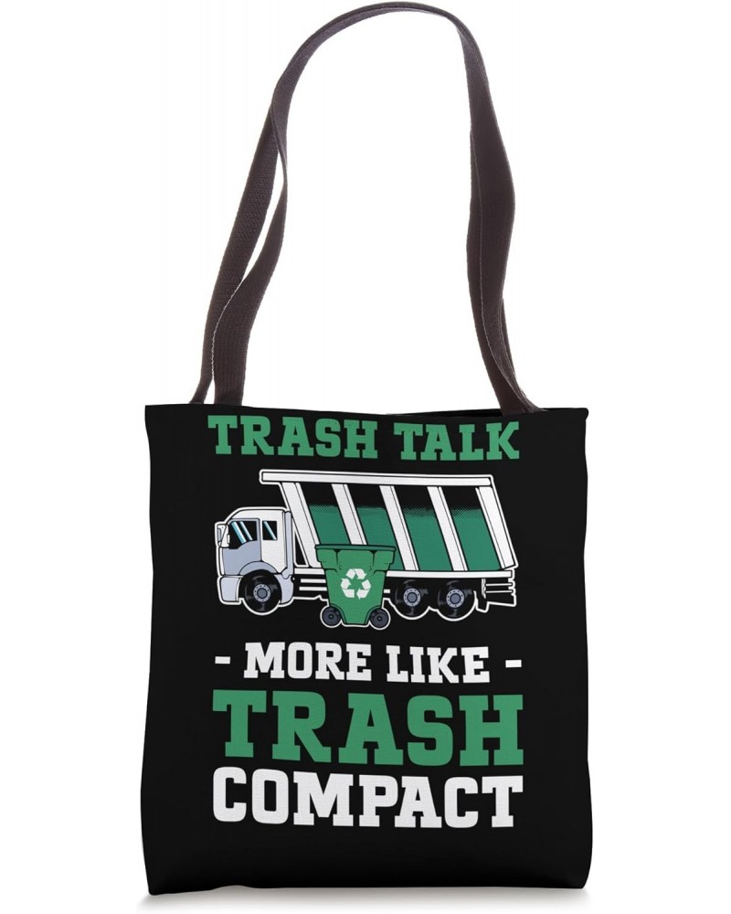 Junk Truck Waste Collection Vehicle Garbage Man Garbage Tote Bag $11.75 Totes