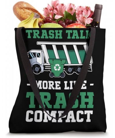 Junk Truck Waste Collection Vehicle Garbage Man Garbage Tote Bag $11.75 Totes