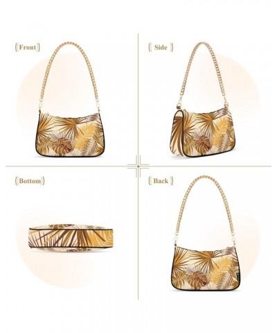 Abstract Beige Texture Tote Bags with Zippers for Women, Polyester & Aluminum Alloy, Ladies Party Bags Tropical Botany Turtle...