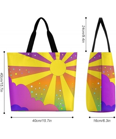 Tote Bags for Women Summer Beach Tote Bag Aesthetic Tote Bag Hippie Bag Shouler Bag Pattern (7) $12.49 Totes