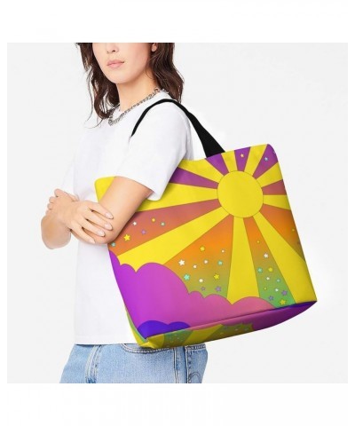 Tote Bags for Women Summer Beach Tote Bag Aesthetic Tote Bag Hippie Bag Shouler Bag Pattern (7) $12.49 Totes