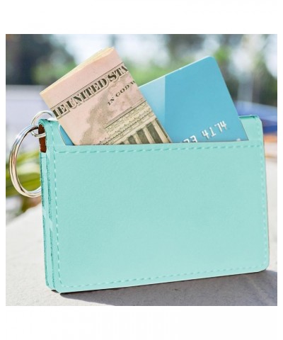 ID Holder Wallet, Hamburger, Personalized Engraving Included (Light Brown) Teal $11.48 Wallets