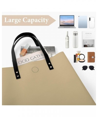 Fashion Large Capacity Satchel Tote Bag Casual Shoulder Bag Soft Leather Purse Color46 $18.30 Totes