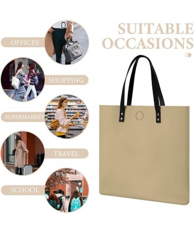 Fashion Large Capacity Satchel Tote Bag Casual Shoulder Bag Soft Leather Purse Color46 $18.30 Totes