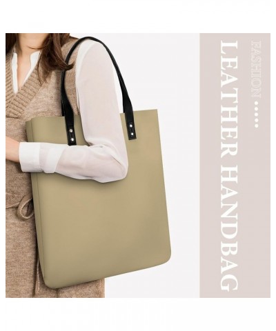 Fashion Large Capacity Satchel Tote Bag Casual Shoulder Bag Soft Leather Purse Color46 $18.30 Totes