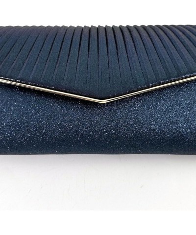 New Evening Purse and handbag Evening Purse Hold Bag Party bag Dinner bag clutches for women Dark Blue $13.20 Evening Bags