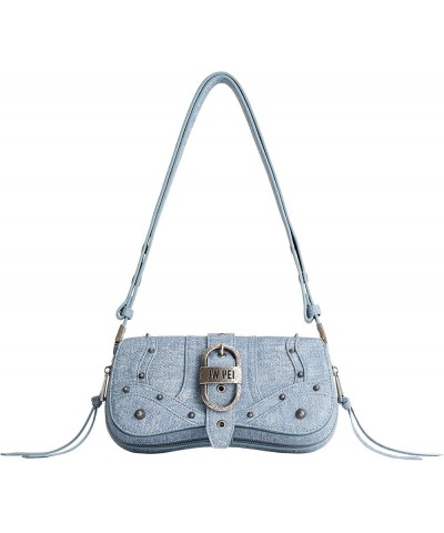 Women's Joy Shoulder Bag Denim Blue $44.65 Shoulder Bags