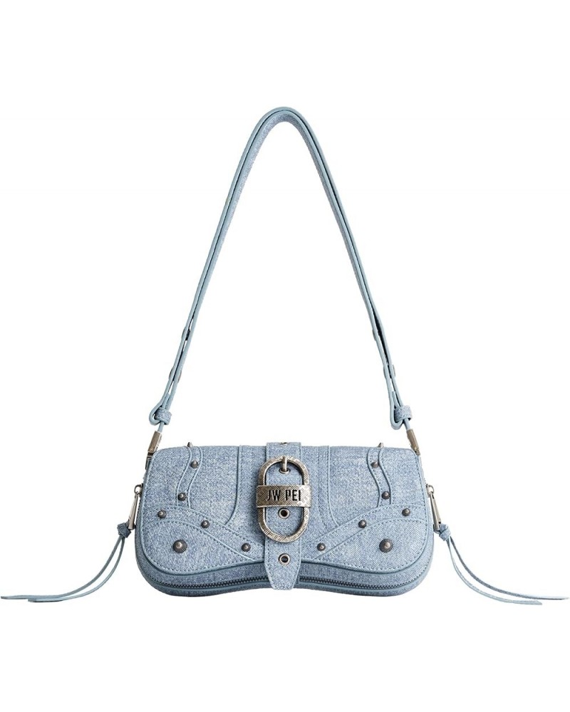 Women's Joy Shoulder Bag Denim Blue $44.65 Shoulder Bags