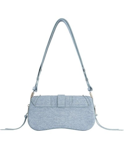 Women's Joy Shoulder Bag Denim Blue $44.65 Shoulder Bags