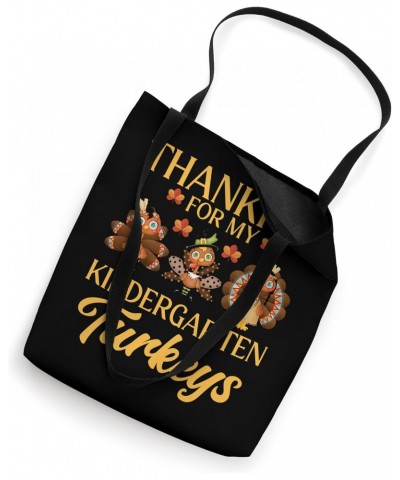 Thankful For My Kindergarten Turkeys Kindergarten Teacher Tote Bag $10.34 Totes