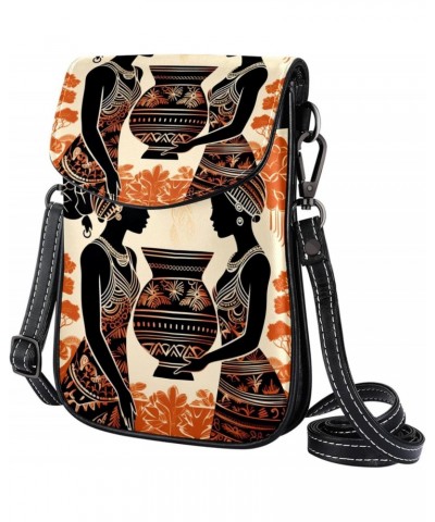 Crossbody Bags for Women,Crossbody Bag Men,Small Sling Bag,African Girl Ethnic Style Women,Crossbody Purse $10.31 Crossbody Bags