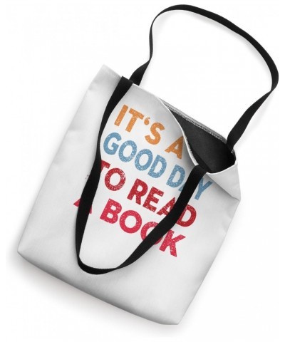 It's a Good Day to Read A Book, Womens Book Lover vintage Tote Bag $11.87 Totes