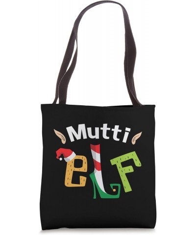 Mum Elf Family Christmas Mother Christmas Elf Christmas Tote Bag $12.31 Totes