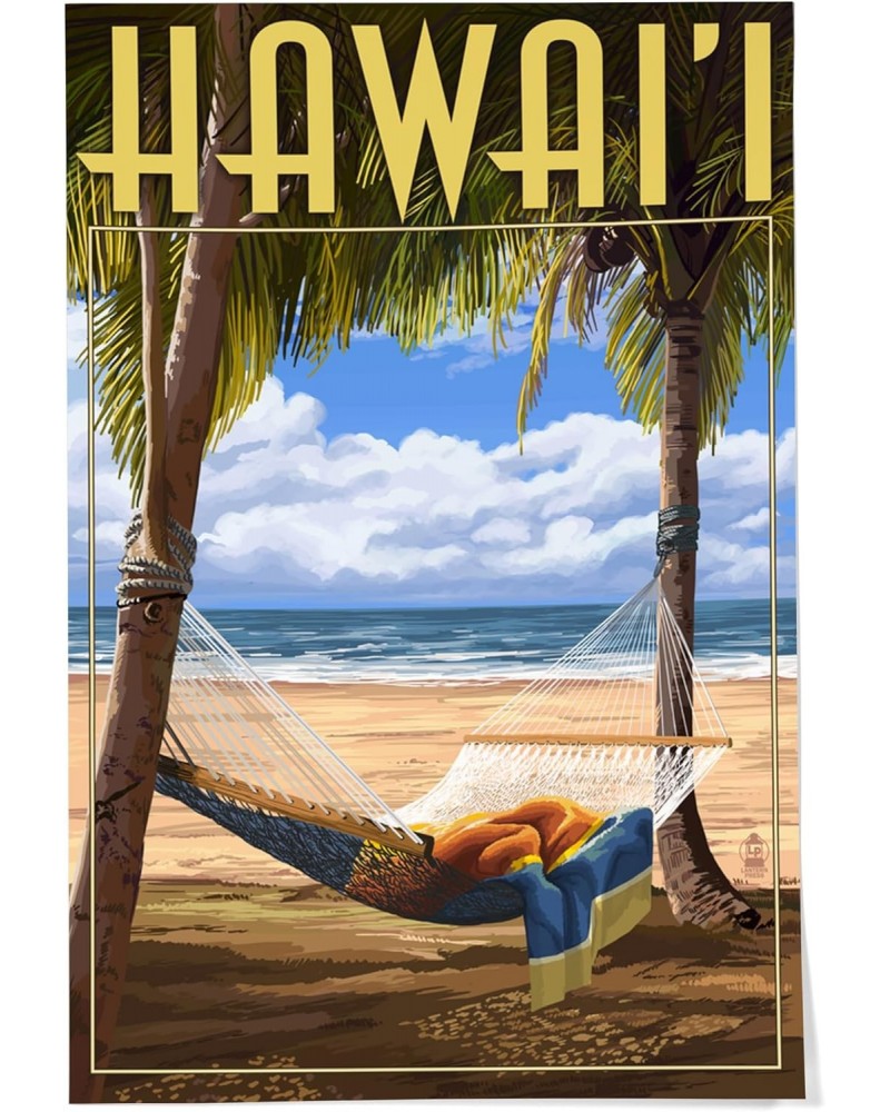 24x36 Inch Giclee Print, Hawaii, Hammock Scene $23.00 Totes