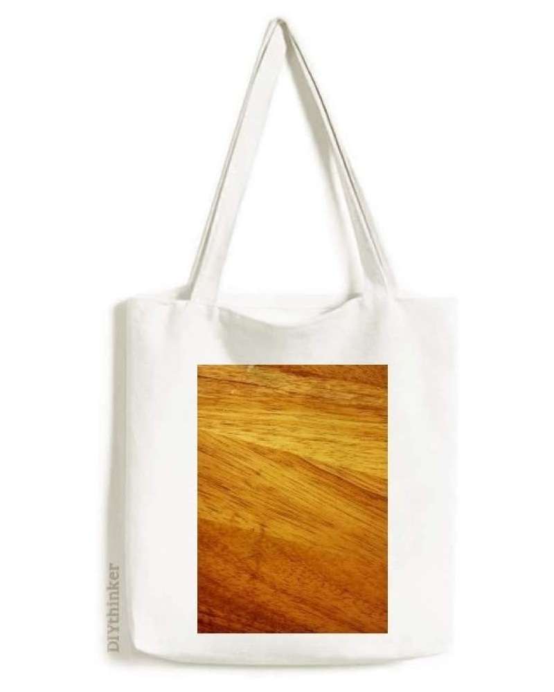 Wood Irregular Subtued Stripes Pattern Tote Canvas Bag Shopping Satchel Casual Handbag $15.50 Totes