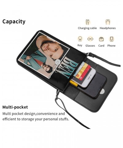 Ben Barnes Small Cell Phone Purse Fashion Mini Crossbody Bags With Strap Adjustable Handba For Women Black $12.77 Crossbody Bags