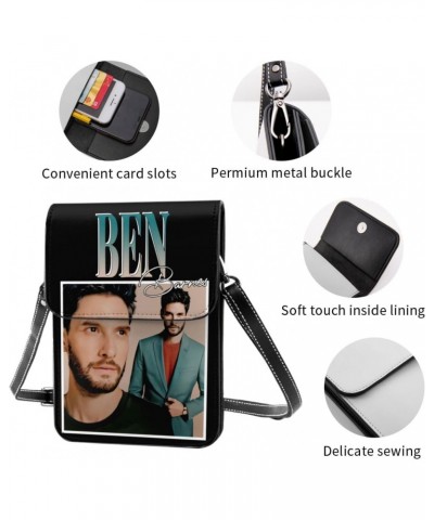 Ben Barnes Small Cell Phone Purse Fashion Mini Crossbody Bags With Strap Adjustable Handba For Women Black $12.77 Crossbody Bags