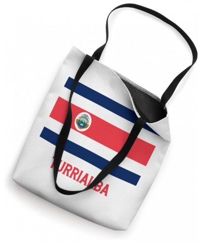 Turrialba Costa Rica Flag Emblem Escudo Bandera Crest Tote Bag $12.96 Totes