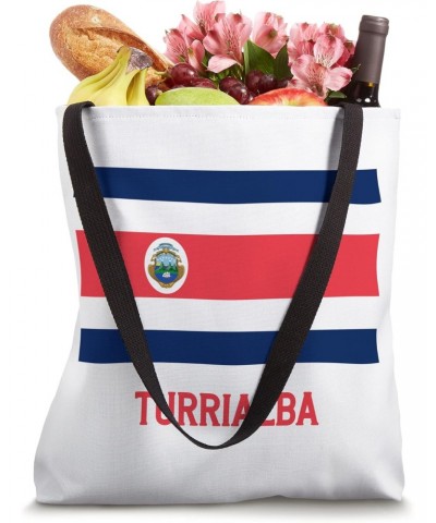 Turrialba Costa Rica Flag Emblem Escudo Bandera Crest Tote Bag $12.96 Totes