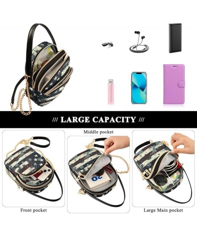 Multi Pockets Crossbody Bags for Women Zip Cell Phone Purse Wallet Bag with Detachable Shoulder Strap for Girls Multicolor03 ...