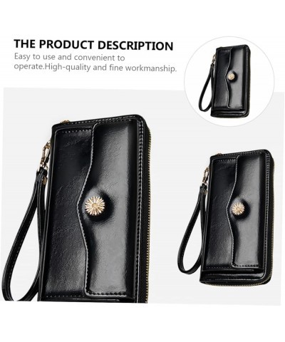 3 Pcs Long Wallet Phone Bag Womens Wallet Pu Leather Change Purse Pu Leather Purse Handheld Coin Bag Girl Coin Bag Lady Walle...