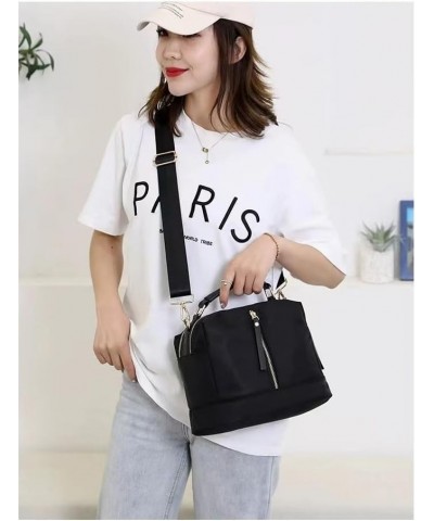 Large Crossbody Purse Bag for Women Shoulder Bag Multi Pocket Zipper Purse,Trendy Design Handbags, Hobo Bags Black $18.43 Cro...